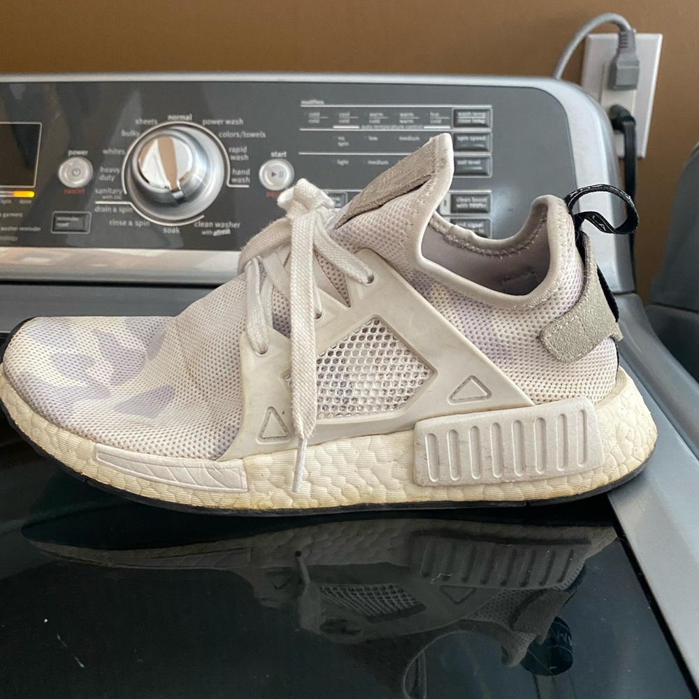 White camo adidas NMD